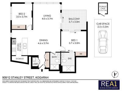908 / 12 Stanley Street, Kogarah