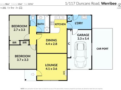 2 / 117 Duncans Road, Werribee