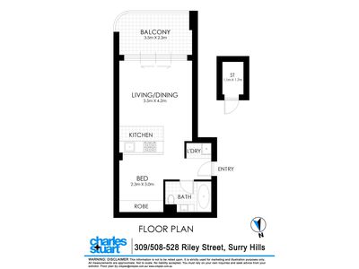 309 / 508-528 Riley Street, Surry Hills
