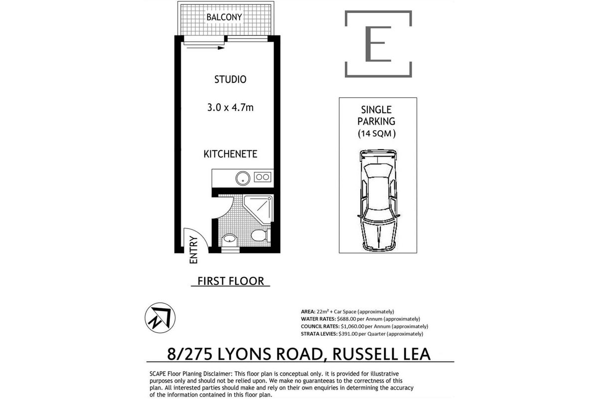 8 / 275 Lyons Road, Russell Lea