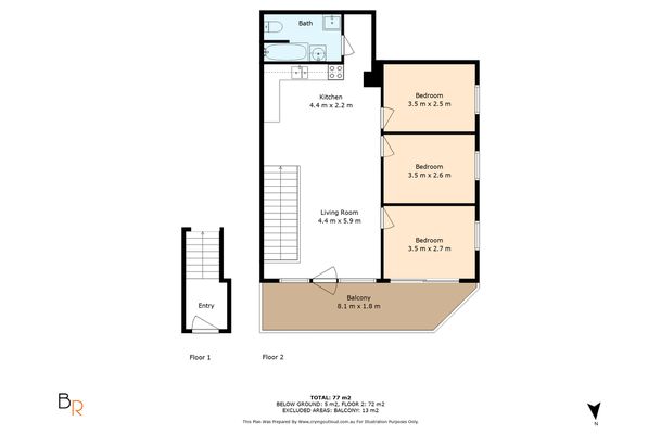 1 / 331 Gardeners Road, Mascot