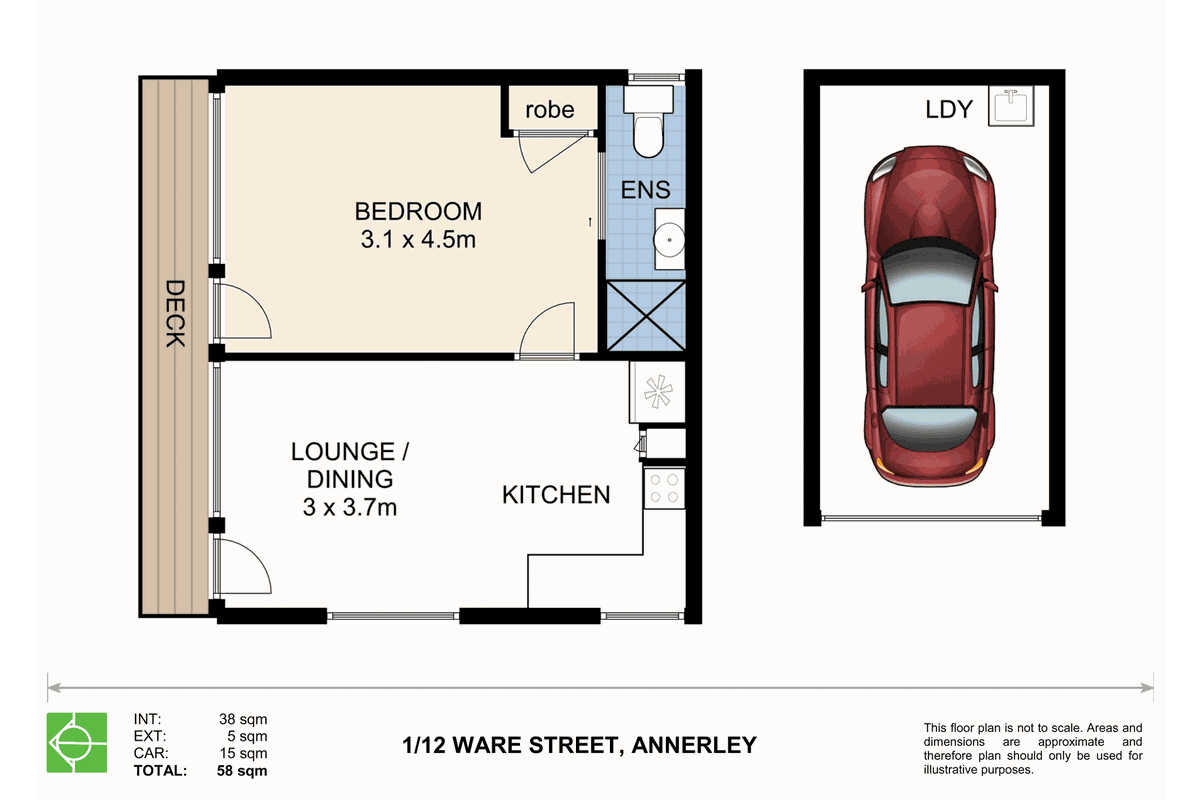 1 / 12 Ware Street, Annerley