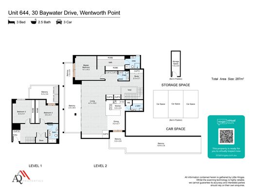 644 / 30 Baywater Drive, Wentworth Point