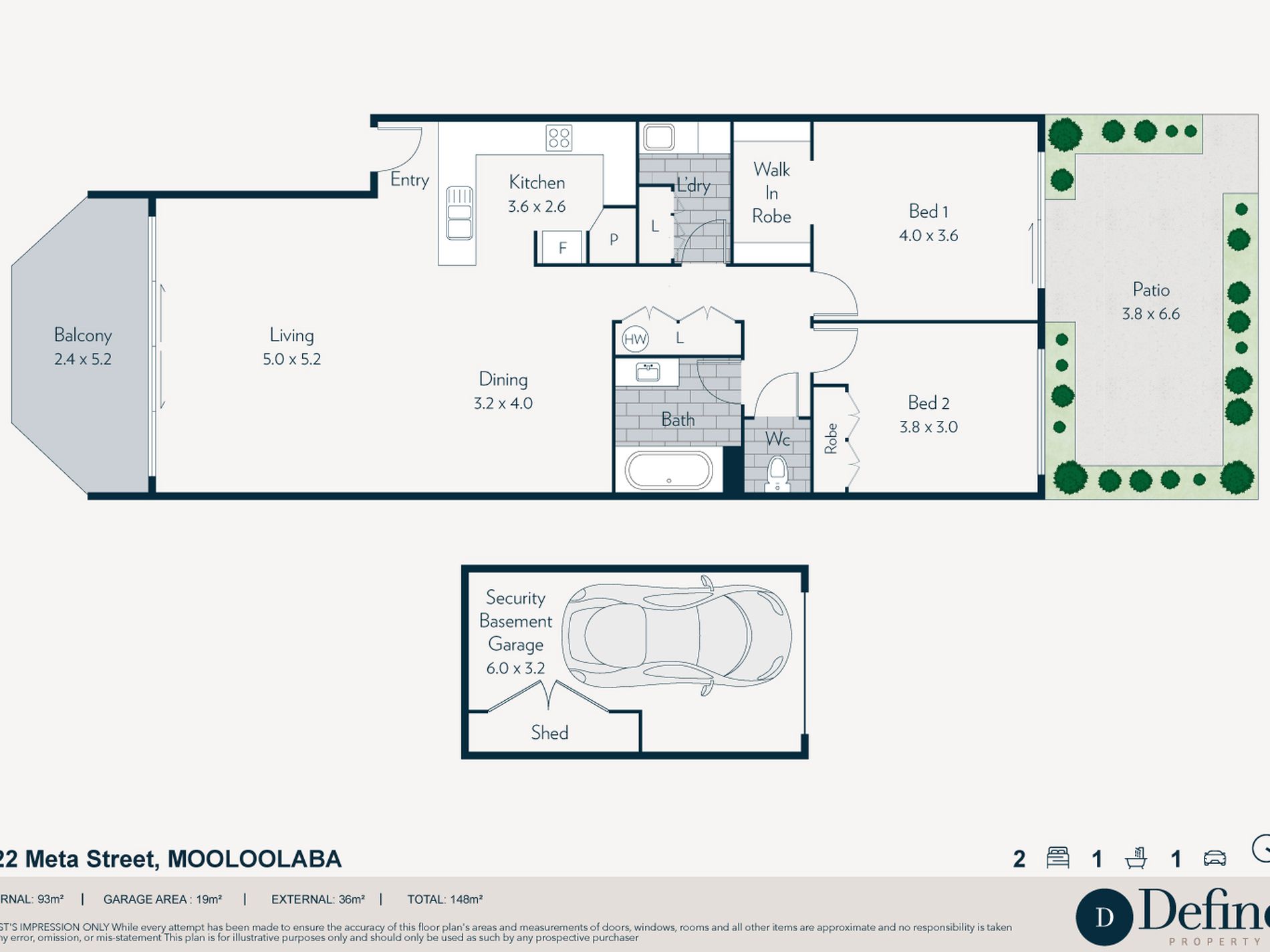 5/22-24 Meta Street, Mooloolaba Floor Plan