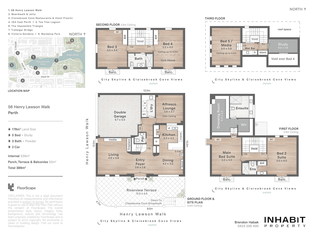 56 Henry Lawson Walk, East Perth