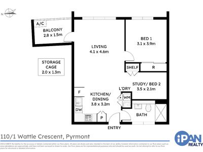 110 / 1 Wattle Crescent, Pyrmont