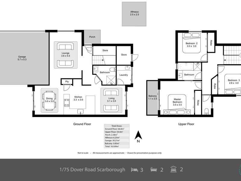 1 / 75 Dover Road, Scarborough