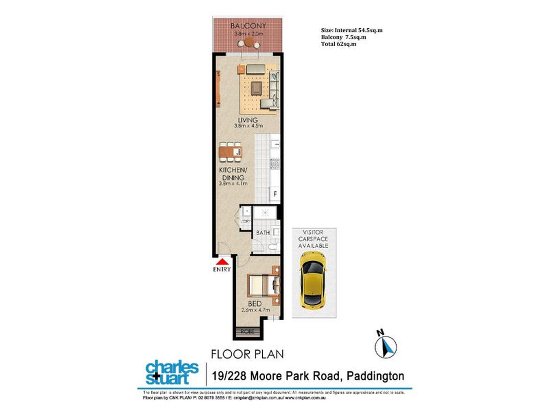 19 / 228 Moore Park Road, Paddington