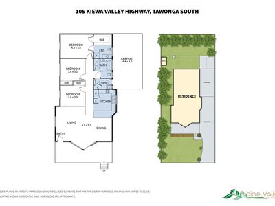105 Kiewa Valley Highway , Tawonga South