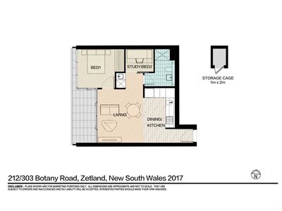 212 / 303 Botany Road (Entry Via Bourke St) , Zetland