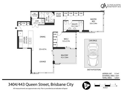 3404 / 443 Queen Street, Brisbane