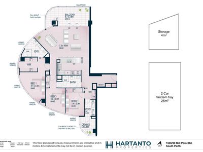 1506 / 99 Mill Point Road, South Perth