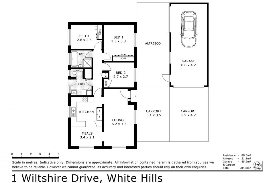 1 Wiltshire Drive, White Hills