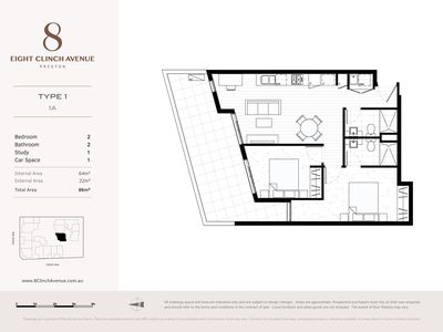 1A / 6 Clinch Avenue, Preston