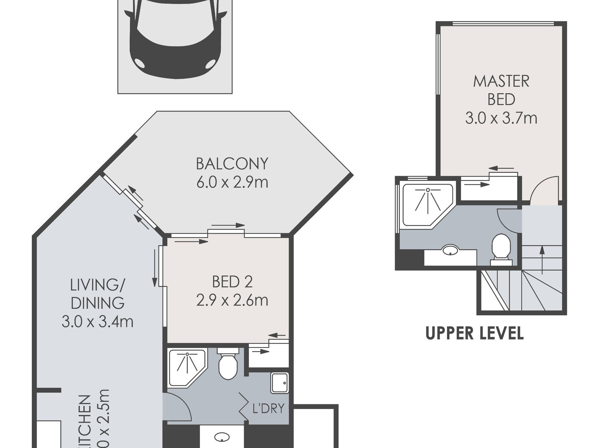 455 / 180 Alexandra Parade, Alexandra Headland Floor Plan
