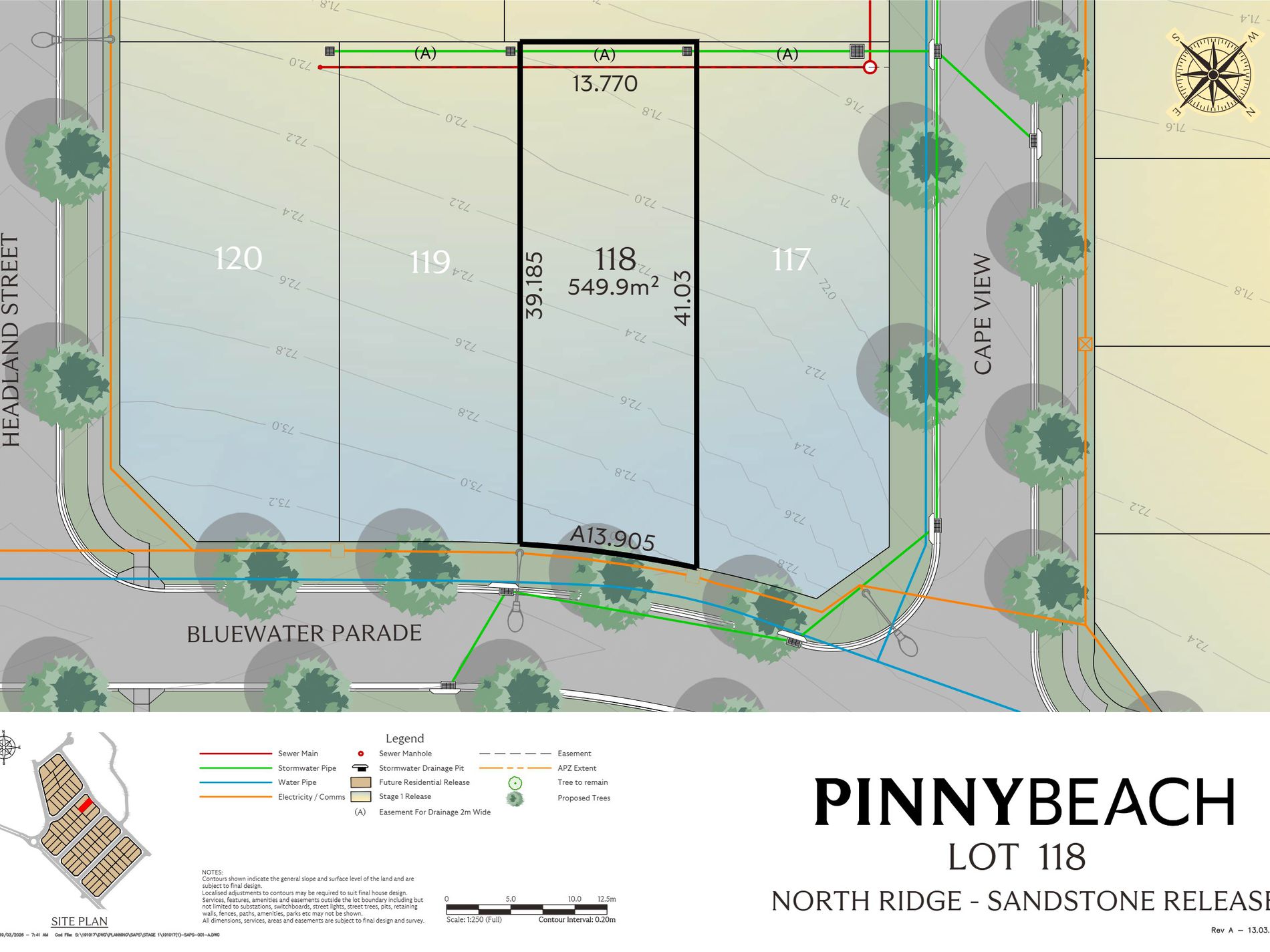 Lot 118, Bluewater Parade, Pinny Beach