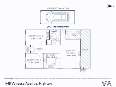 1 / 45 Vanessa Avenue, Highton