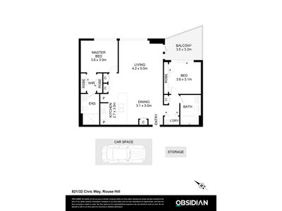 821 / 32  Civic Way , Rouse Hill