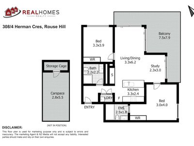 308 / 4 Herman Crescent, Rouse Hill