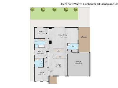 3 / 278 Narre Warren Road, Cranbourne East