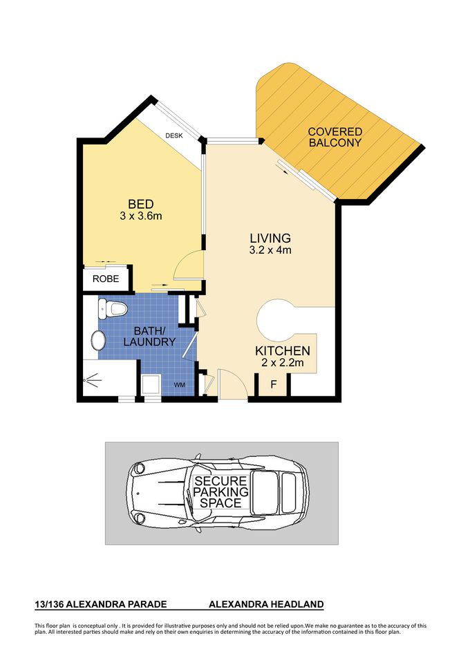 13 / 136-138 Alexandra Parade, Alexandra Headland