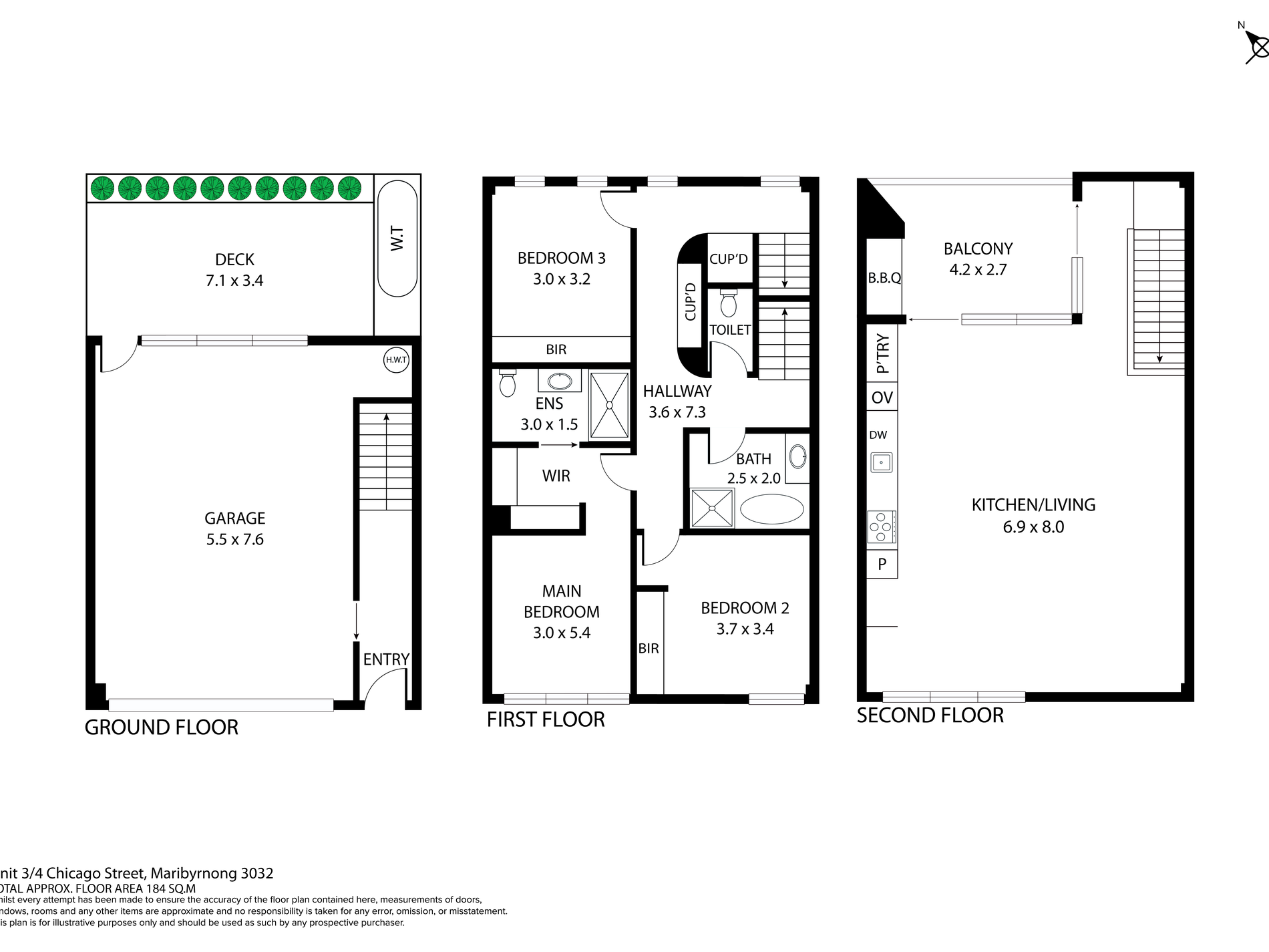 3 / 4 Chicago Street, Maribyrnong
