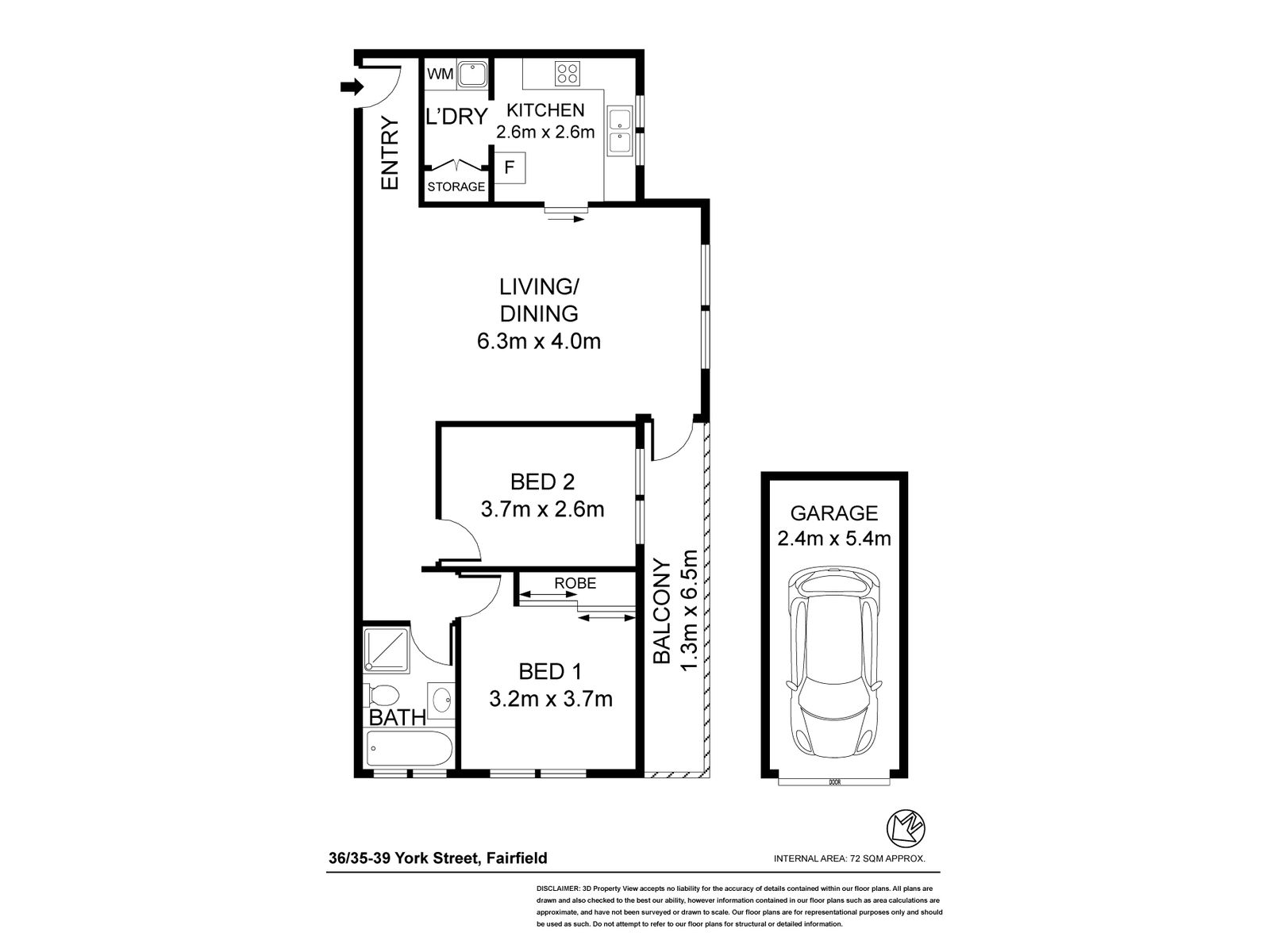 36 / 35 York Street, Fairfield