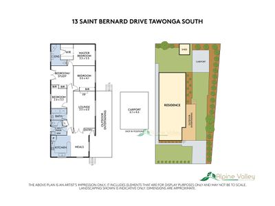 13 Saint Bernard Drive, Tawonga South