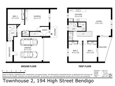 Units 1-2 / 192 High Street, Bendigo
