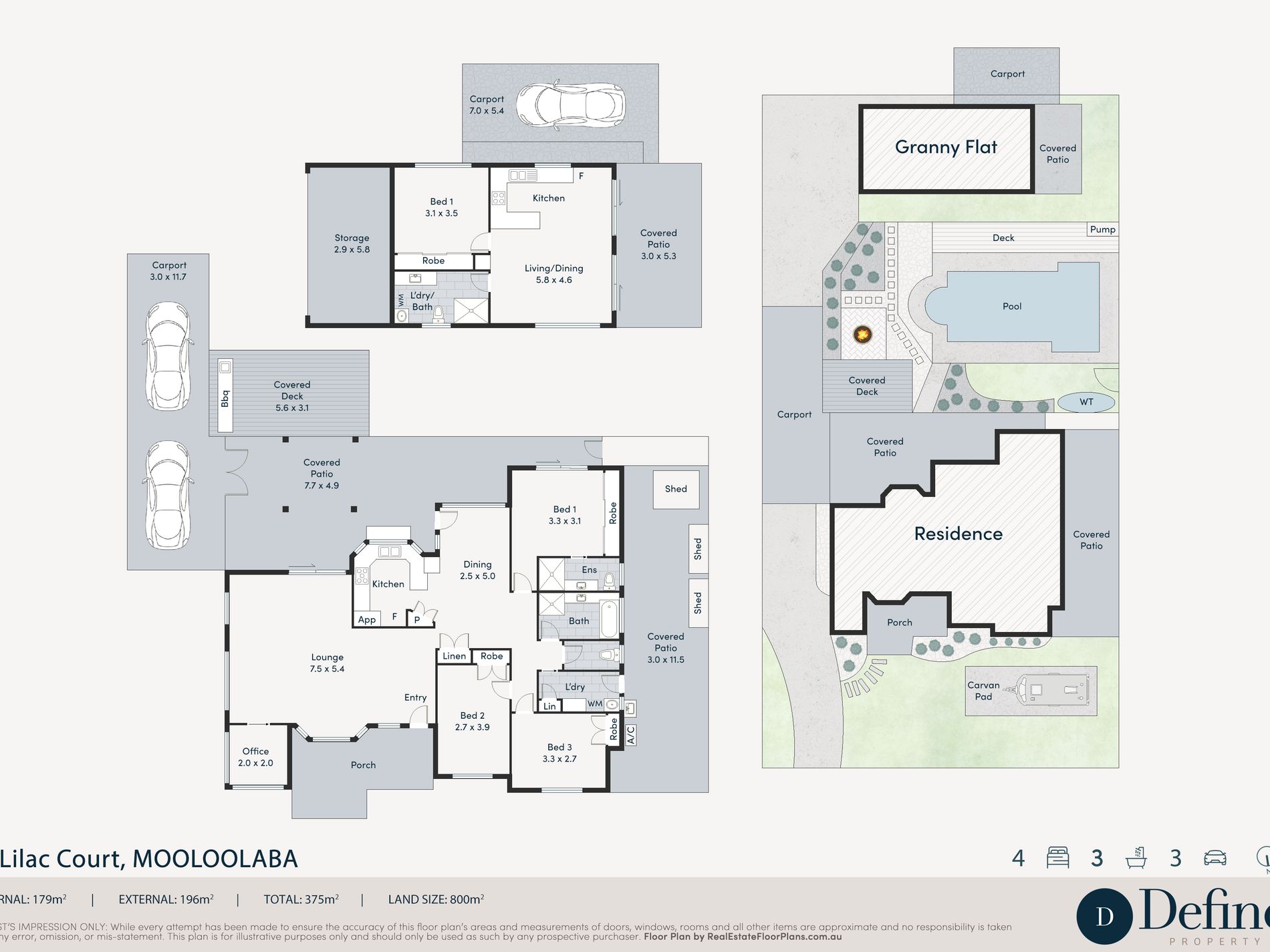 9 Lilac Court, Mooloolaba Floor Plan