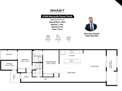 4 / 296 Newcastle Street, Perth