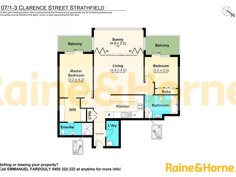 107 / 1 Clarence Street, Strathfield