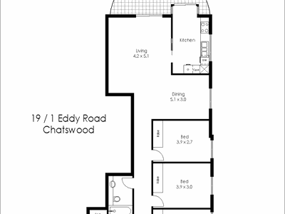 19 / 1 Eddy Road, Chatswood