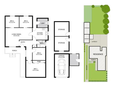 106, 108 & 110 Cambridge street , Canley Heights