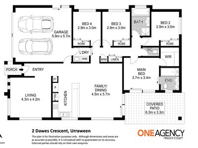 2 Dawes Crescent, Urraween