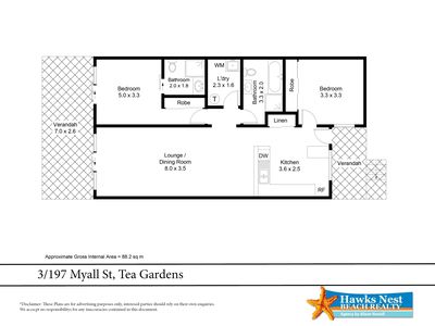 3 / 197 Myall Street, Tea Gardens
