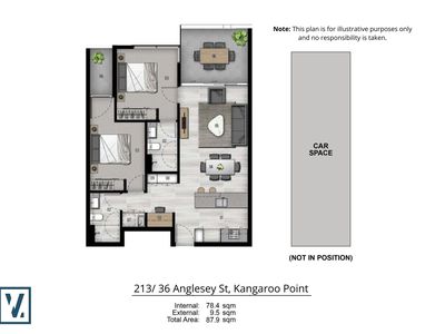 213 / 36 Anglesey Street, Kangaroo Point