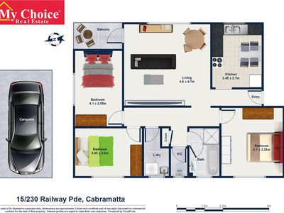 15 / 230 Railway Pde , Cabramatta