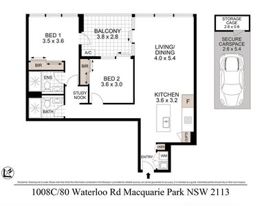 C1008 / 80 Waterloo Road  (entry via Byfield St), Macquarie Park