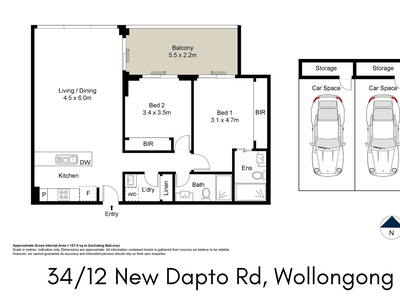 34 / 12 New Dapto Road, Wollongong