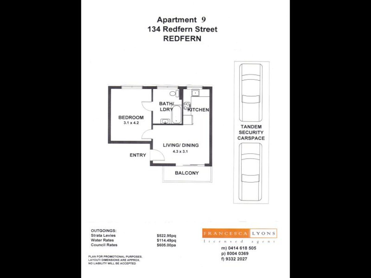 9 / 134 Redfern St, Redfern