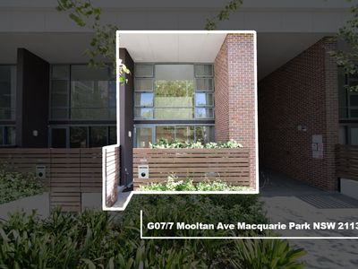 G07 / 7 Mooltan Ave, Macquarie Park