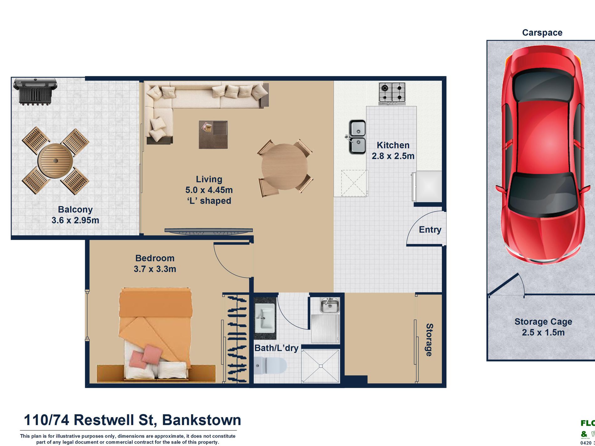 110 / 74-84 Restwell street, Bankstown