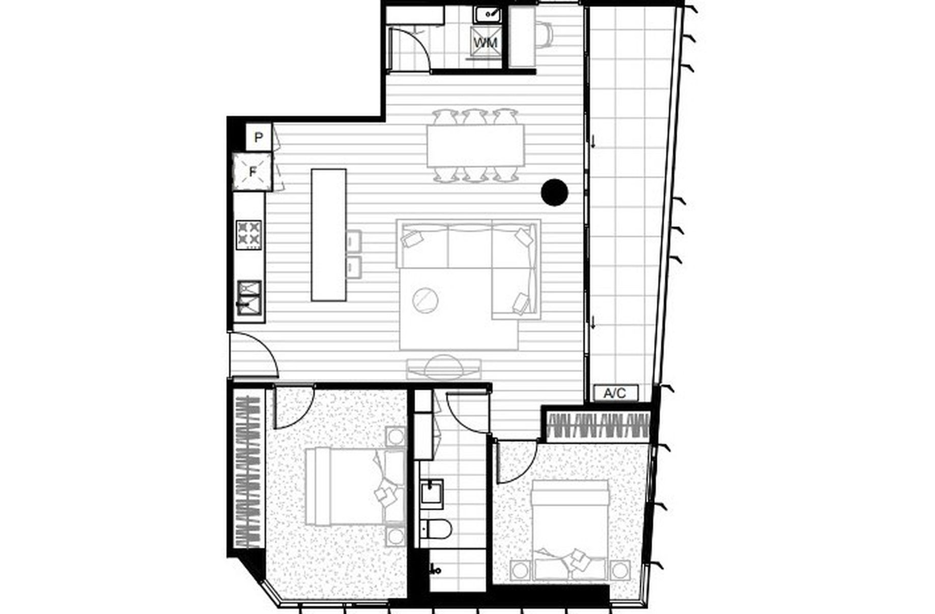 3BR / 58-66 Dorcas Street, Southbank