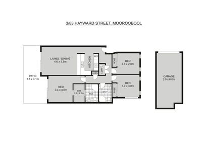 3 / 83 Hayward Street, Mooroobool