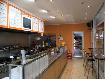 Asian Takeaway and Restaurant for Sale, Great location, Asian style kitchen