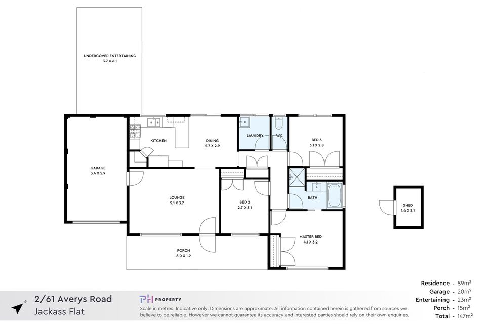 2 / 61 Averys Road, Jackass Flat