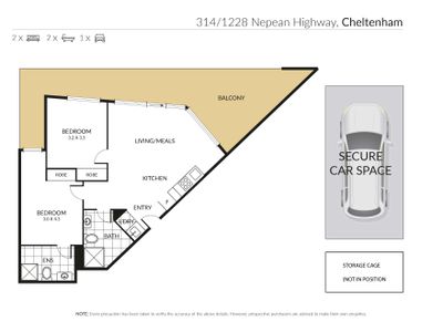 314 / 1228 NEPEAN HIGHWAY, Cheltenham