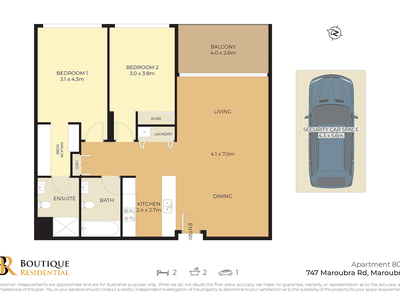 806 / 747 Anzac Parade, Maroubra