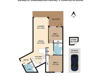 104b / 2 Calabria Lane, Prairiewood